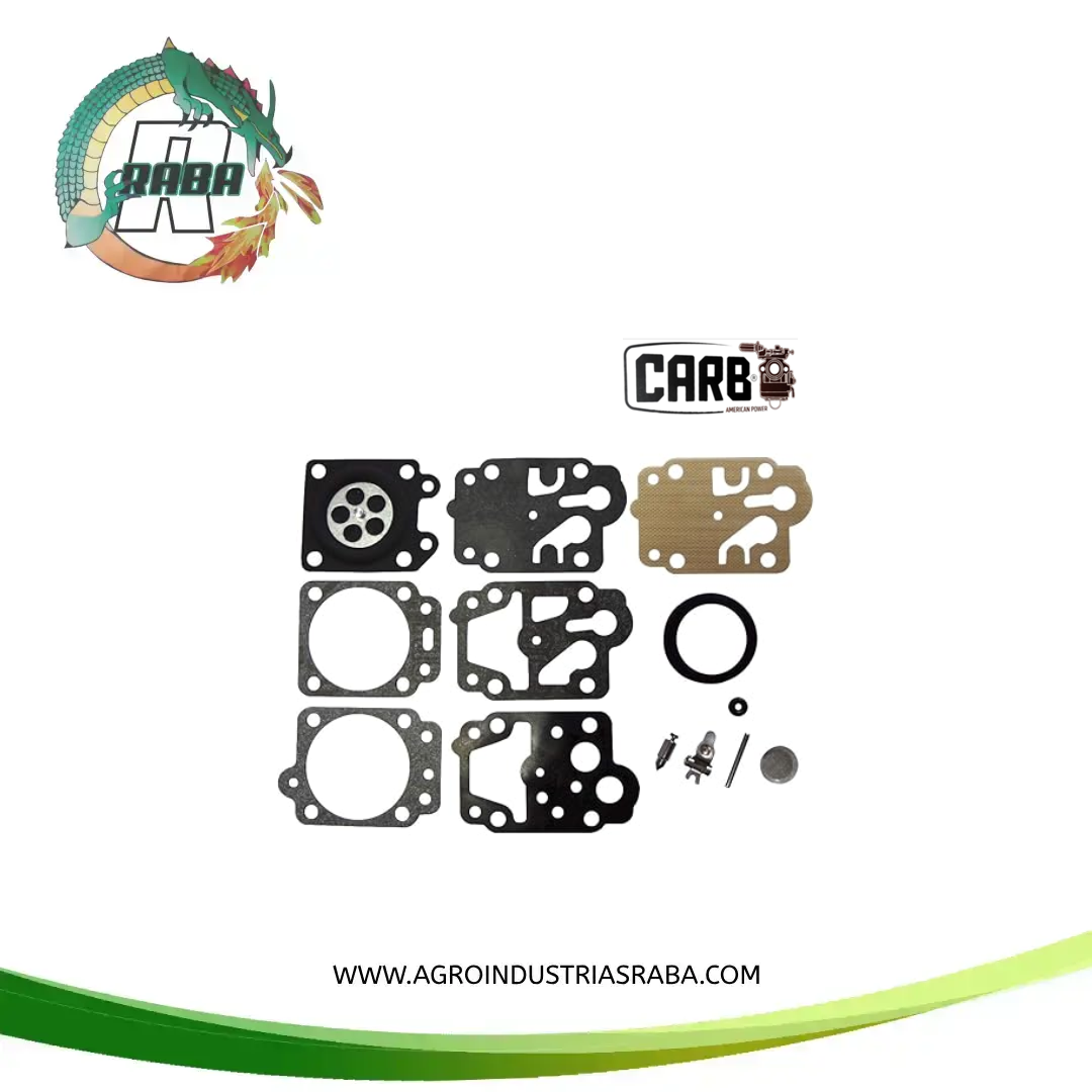 KIT CARBURADOR TU26/ 768/ HUSQ143/ MAR420/ TL43 CARB